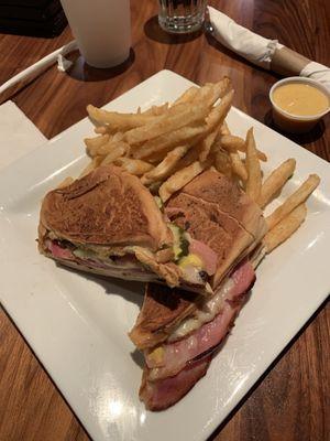 Cuban with fries!