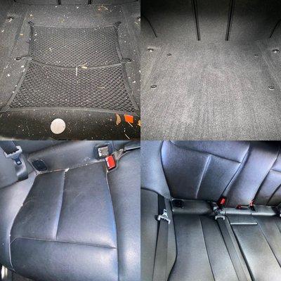 Before And After: Trunk and Leather Seats