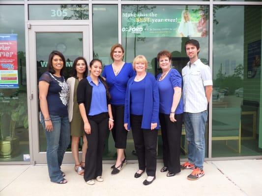 Our wonderful staff of coaches at Grade Power Learning, The Woodlands.