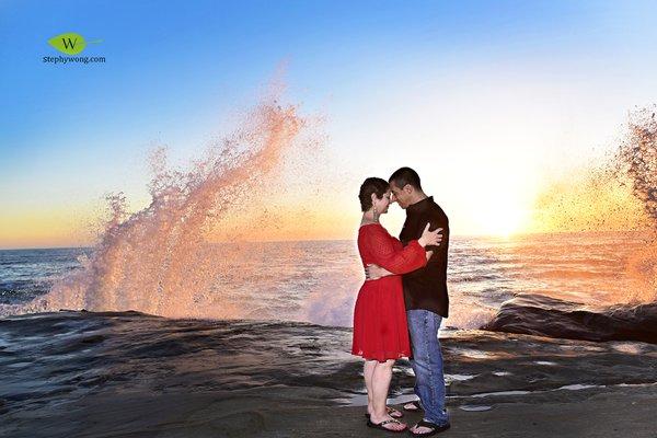 La Jolla WindanSea Anniversary Portraits