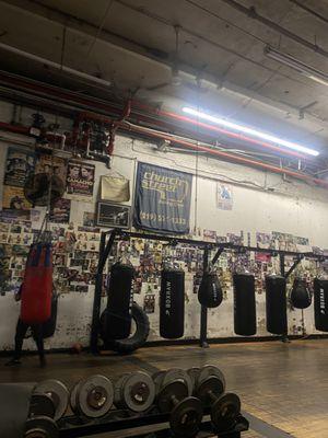 The boxing gym