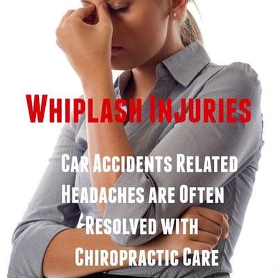 Whiplash injuries caused by a car accident can have a life long impact on your health. Call now!