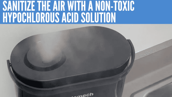 Enhanced Infection Control: Non-toxic air sanitation between patients