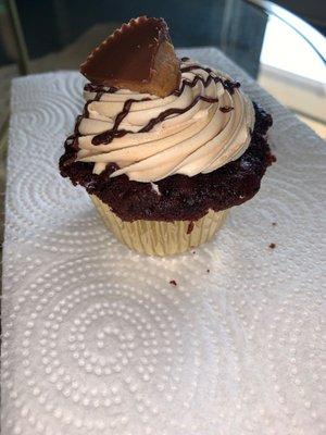 The peanut butter cupcake