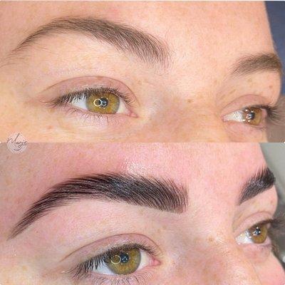 Eyebrow Lamination + Wax & Tint