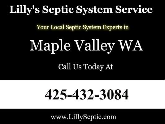 Septic Tank Pumping Maple Valley WA - (425) 432-3084