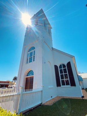 Christ Church "Beam of light beacon of faith"