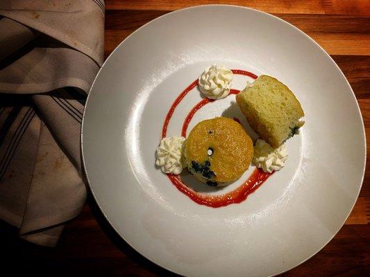 Olive oil cake. Very good.