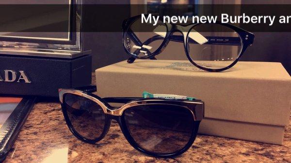 Excited for my new glasses/sunglasses! Thanks for y'all your help!