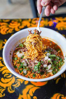 Birria ramen