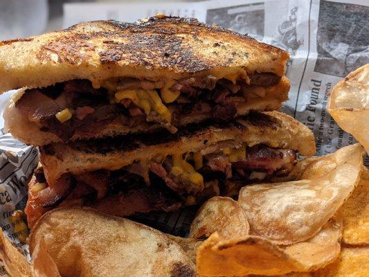 Smoked Brisket Grilled Cheese