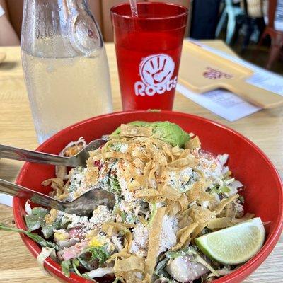 Southwest Chipotle Chicken & Avocado Salad