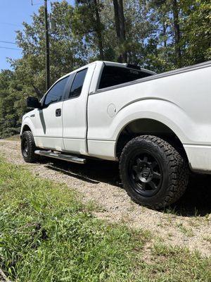 New wheels and tires installed by Discount Tire