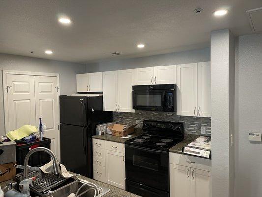 Condo cabinets kitchen