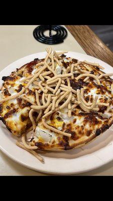 Egg roll pizza mini