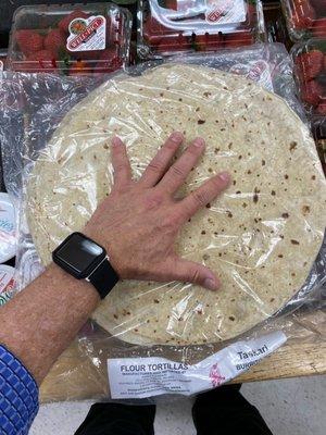 Large Flour Tortillas