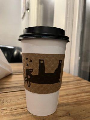 Salted caramel queen latte - 16 oz