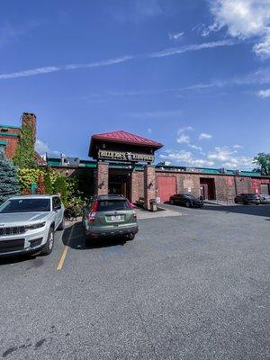 Outdoors, outside, front entrance, store front, street view