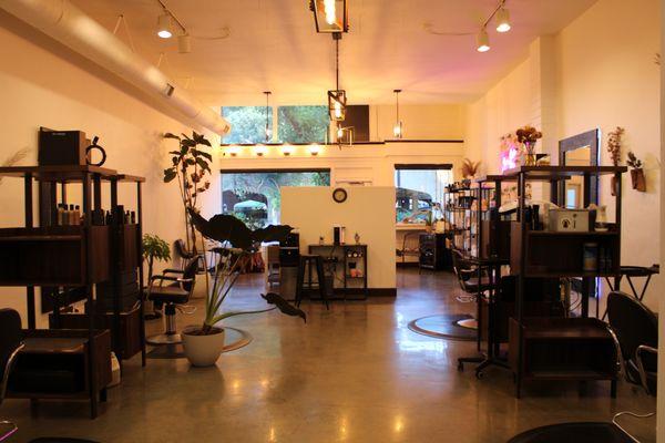 Inside Hair Salon