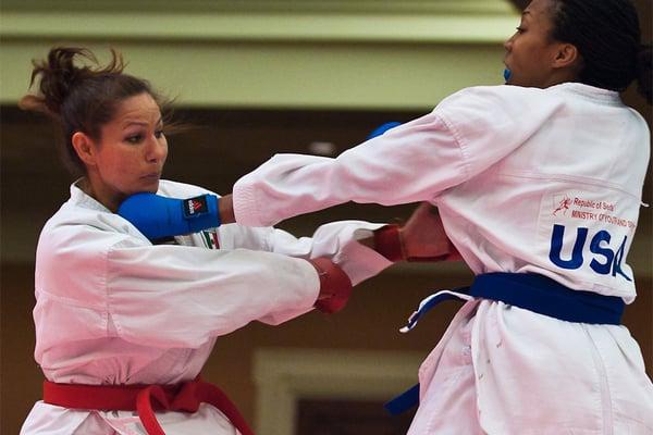 Goju Karate is a member dojo of the US Olympic Committee and we have a special Olympic Karate program.