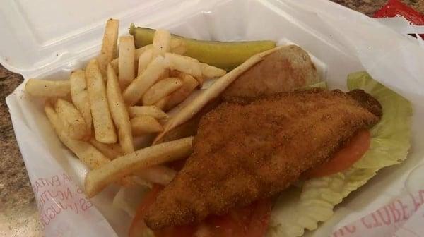 Catfish and French Fries