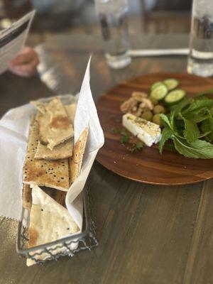 Flatbread with starter