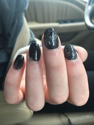 Messy cuticles and polish