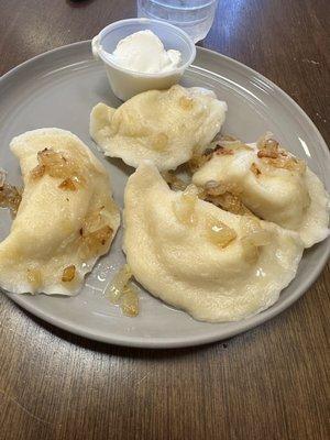 Potato and Cheese Pierogies