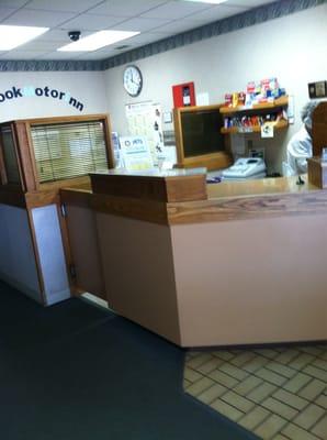 Front desk