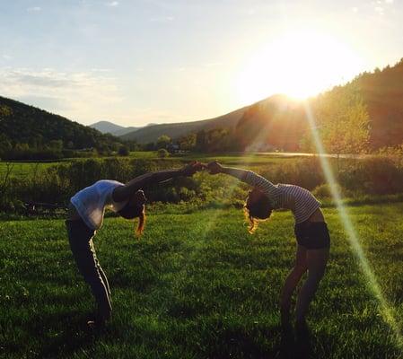 Summer backbends in VT