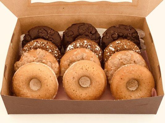 assorted box of donuts