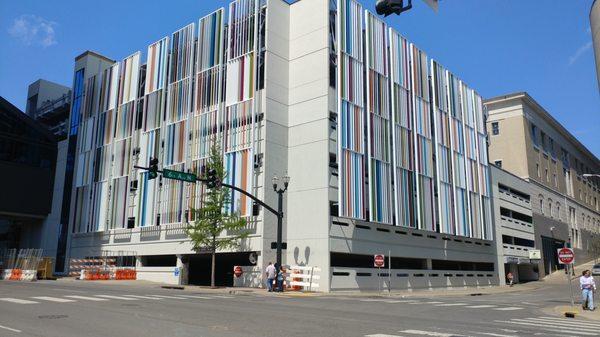 Church Street parking garage in Nashville, TN