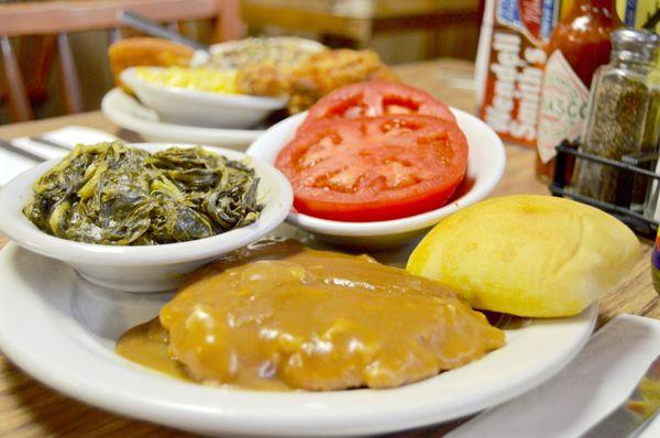 Wendell Smith's Restaurant in Nashville, Tennessee serves up southern food at one of the oldest meat and threes around. Country food.