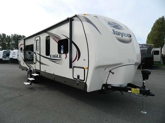 Wow check out this cool Eagle travel trailer