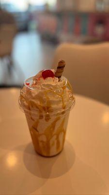 Churro milkshake