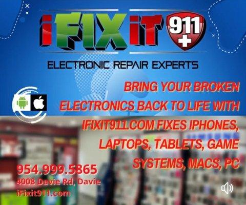 IFixit911 Electronic Repair Experts