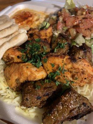 Combo Kabob Plate