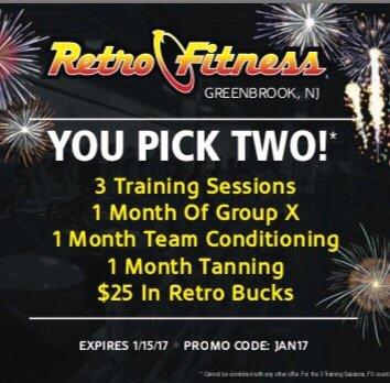 Join by January 15th and choose 2 of 5 great perks to your membership.