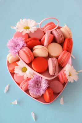 Valentine's Macarons