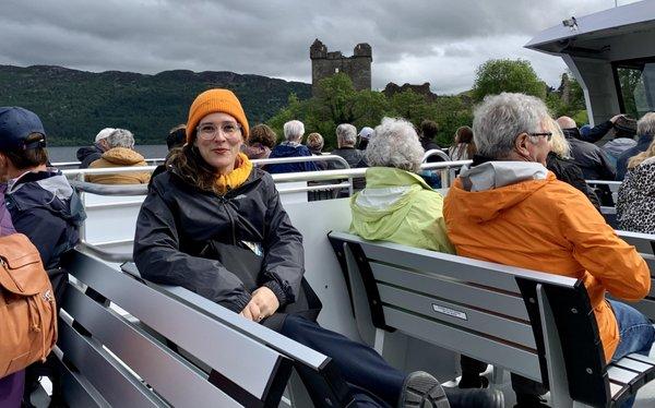 Julia - Tour Guide Extraordinaire and Scotland Expert with a fiddle and a voice!