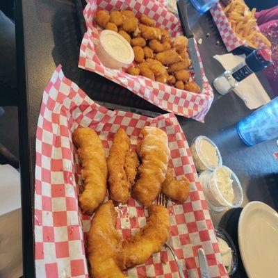 WALLEYE fingers.   I miss these. So good