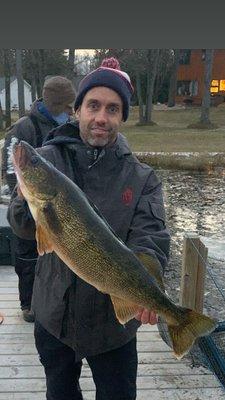 Biggest walleye I caught.