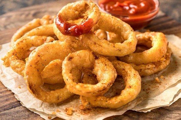 Their onion rings are addictive