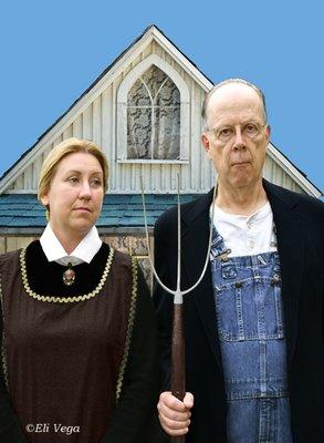 My rendition of American Gothic