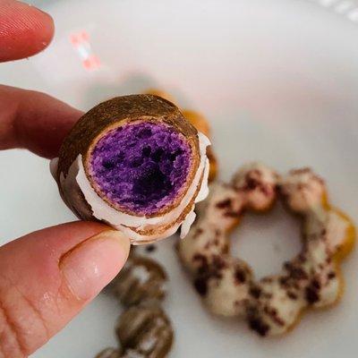 Inside of Ube Glaze