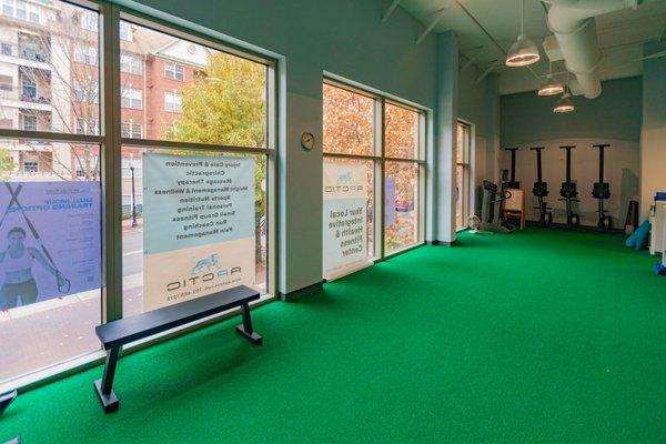 Personal training area (upstairs)