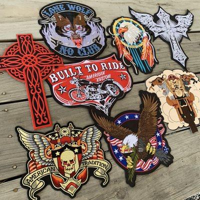 Patches, large selection. Patch sewing is available upon request. 2021 #TLC