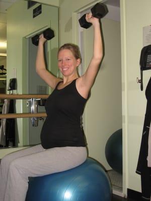 Happy and Very Fit Mom-To-Be!