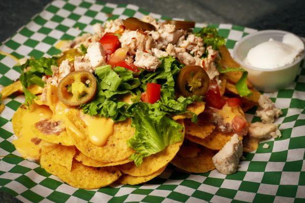 Chicken Nachos.