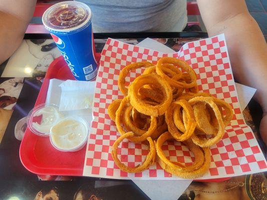 Sma size onion rings